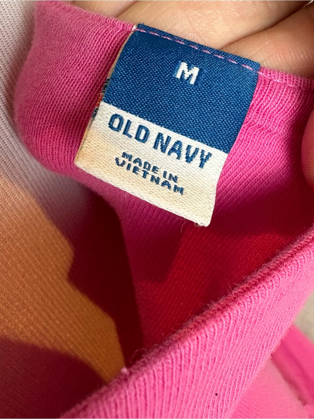 Old Navy Fit and Flare Combination Midi Sleeveless Pink Dress Sz M - Picture 9 of 14